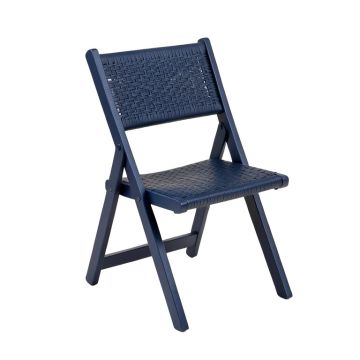 Clay Crossing Folding Outdoor Chair - Navy