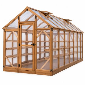 Premium 8 Ft. W X 16 Ft. D Greenhouse