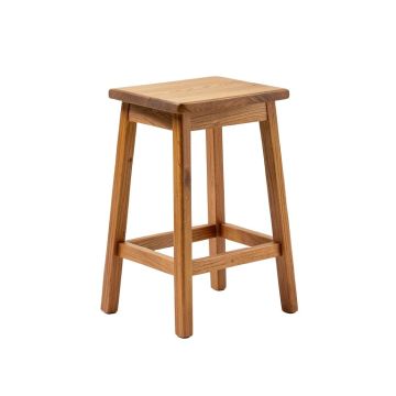 Altamirano Solid Wood 24 '' Counter Stool