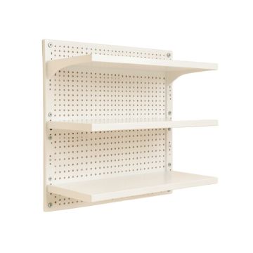 Rowan Dale Empty Wall-Mounted Tool Organizer Panel - White