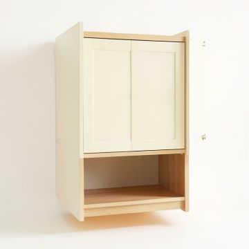 Pine Canyon Wall-Mounted Laundry Cabinet - Cream (synthetic illustration; no displayed measurements)