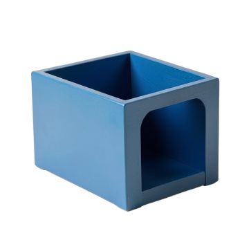 Spruce Dale Empty Furniture-Style Litter Enclosure - Blue