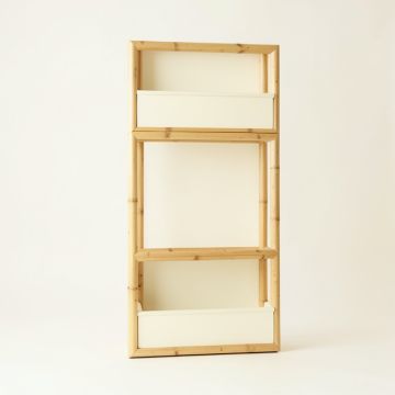 Shore Canyon Empty Vertical Garden Frame - Cream (synthetic illustration; no displayed measurements)