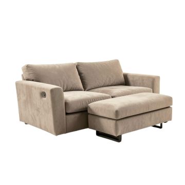 Ferrill 33 '' Wide Microfiber/Microsuede Reversible Sleeper Sofa & Chaise With Ottoman