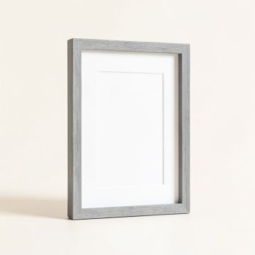 Picture Framed Print On Wood (synthetic illustration; no displayed measurements)