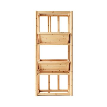 Cliff Brook Empty Vertical Garden Frame - Beige