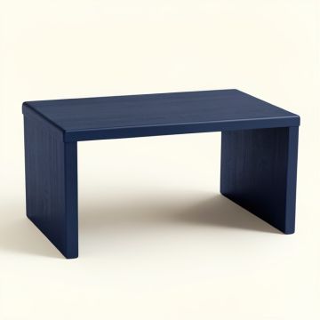 Dune Field Desktop Monitor Riser - Navy (synthetic illustration; no displayed measurements)