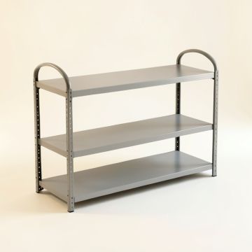 Ash Bend Desktop Shelving Unit - Gray (synthetic illustration; no displayed measurements)