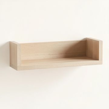 Brook Crest Wall-Mounted Shelf - Beige (synthetic illustration; no displayed measurements)