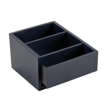 Oak Branch Empty Coffee-Station Organizer - Navy