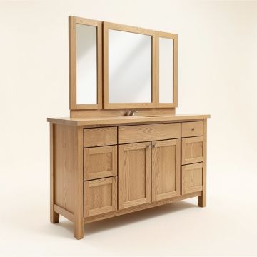 Creline 60 '' Double Bathroom Vanity Set (synthetic illustration; no displayed measurements)