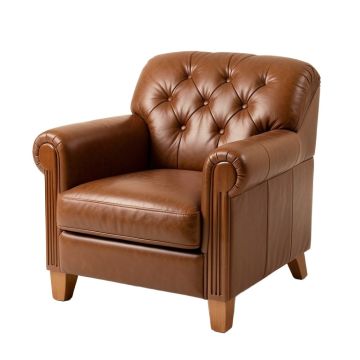 Alcide 40.5 '' Wide Tufted Armchair
