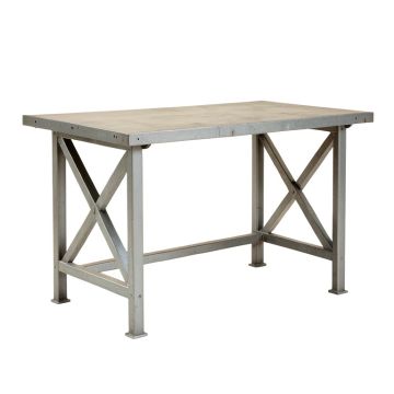 Shore Bridge Empty Workshop Workbench - Gray