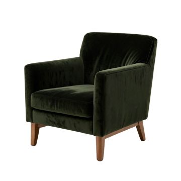 Weitzman 30.3 '' Wide Velvet Armchair