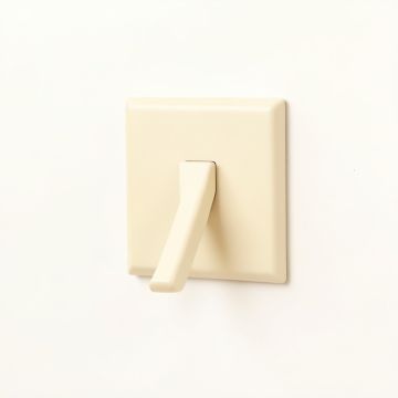 Sage Brook Wall-Mounted Robe Hook - Ivory (synthetic illustration; no displayed measurements)