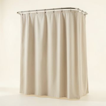 Senoia Cotton Blend Single Shower Curtain (synthetic illustration; no displayed measurements)