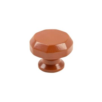 Dawn Bridge Cabinet Knob Without Packaging - Terracotta