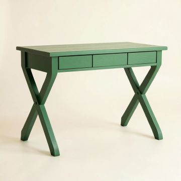 Summit Dell Writing Desk - Green (synthetic illustration; no displayed measurements)