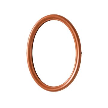 Dune Bridge Framed Wall Mirror - Terracotta