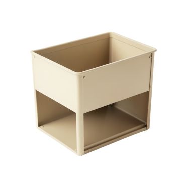 Dune Bridge Empty Raised Planter - Beige