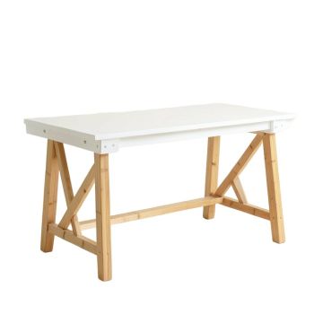 Pine Canyon Empty Workshop Workbench - White