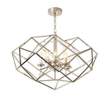 Karole 24 - Light Unique / Statement Geometric Chandelier