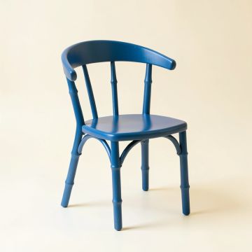 Field Bridge Small Chair - Blue (synthetic illustration; no displayed measurements)