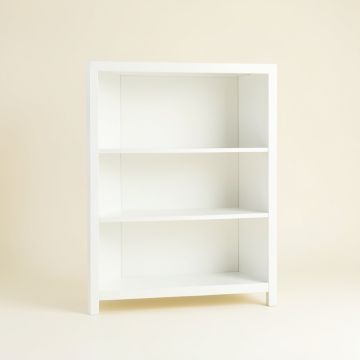 Reed Bluff Freestanding Bookcase - White (synthetic illustration; no displayed measurements)