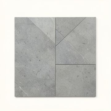 Carrera Lantern 12 '' X 12 '' Natural Stone Mosaic Sheet Tile (synthetic illustration; no displayed measurements)