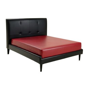 Karr Upholstered Low Profile Platform Bed