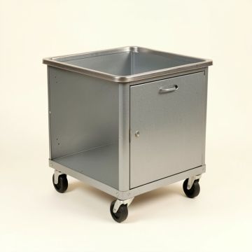 River Bend Empty Rolling Workshop Cart - Gray (synthetic illustration; no displayed measurements)