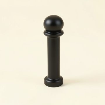 Lavatory Lift Rod And Finial (synthetic illustration; no displayed measurements)