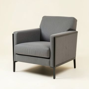 Mcswain 21.3 '' Wide Polyester Armchair (synthetic illustration; no displayed measurements)