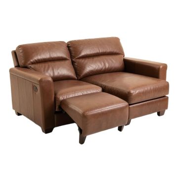 Maumee 103.5 '' Wide Faux Leather Sofa & Chaise With Ottoman