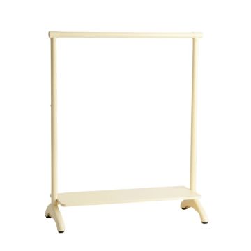 Heath Bridge Empty Garment Rack - Cream