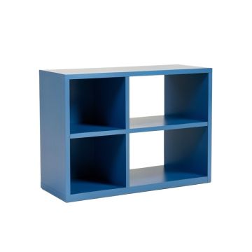 Ash Dale Desktop Shelving Unit - Blue