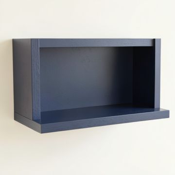 Moss Bend Wall-Mounted Shelf - Navy (synthetic illustration; no displayed measurements)