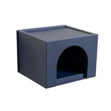 Lake Bluff Wall-Mounted Cat Perch - Navy