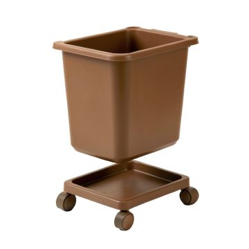 Fiberglass Rolling Laundry Cart