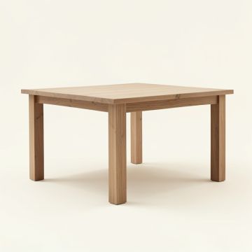 Keown 43 '' Solid Wood Dining Table (synthetic illustration; no displayed measurements)