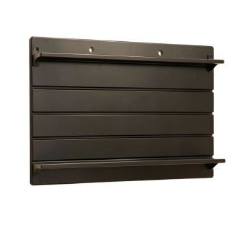 Holly Canyon Empty Wall-Mounted Tool Organizer Panel - Black