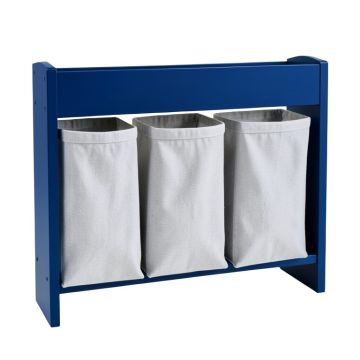 Dawn Dale Laundry Sorting Station With Plain Removable Bags - Blue