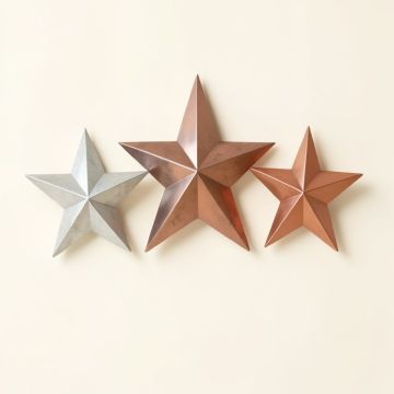 3 Piece Star Wall Decor Set (synthetic illustration; no displayed measurements)