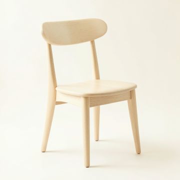 River Dell Dining Chair - Ivory (synthetic illustration; no displayed measurements)