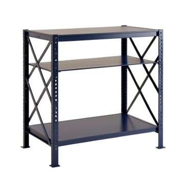 Hill Canyon Empty Seed-Starting Shelving Unit Without Lights - Navy