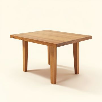 Echols Mango Solid Wood Dining Table (synthetic illustration; no displayed measurements)