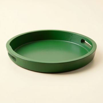 Cliff Bridge Serving Tray - Green (synthetic illustration; no displayed measurements)