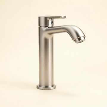 Compel Single Hole Bathroom Faucet And Diamond Seal Technology (synthetic illustration; no displayed measurements)
