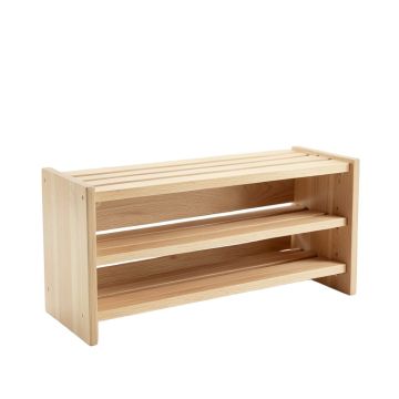 Cove Dale Shoe Storage Bench - Beige