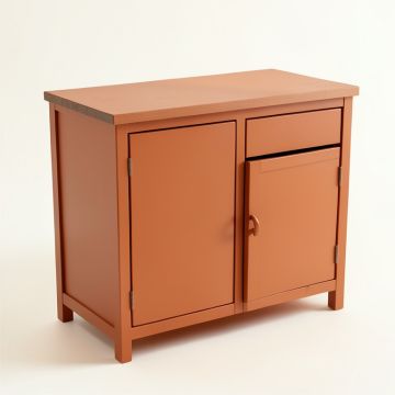 Vale Canyon Freestanding Laundry Folding Counter - Terracotta (synthetic illustration; no displayed measurements)